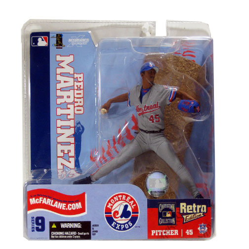 McFarlane Pedro Martinez MLB Baseball Series 9 Expos Variant