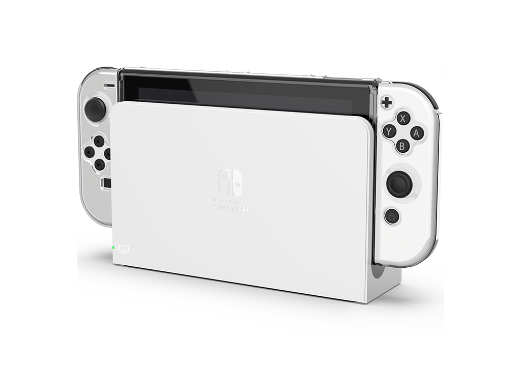 Nyko Thin Case for Nintendo Switch™ OLED Clear - Dockable Switch