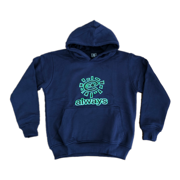 always logo hoodie - navy – always do what you should do