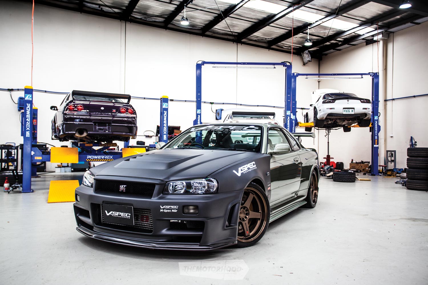 Flying V: Omori Factory-built R34 GT-R M-Spec Nür | NZ Performance Car