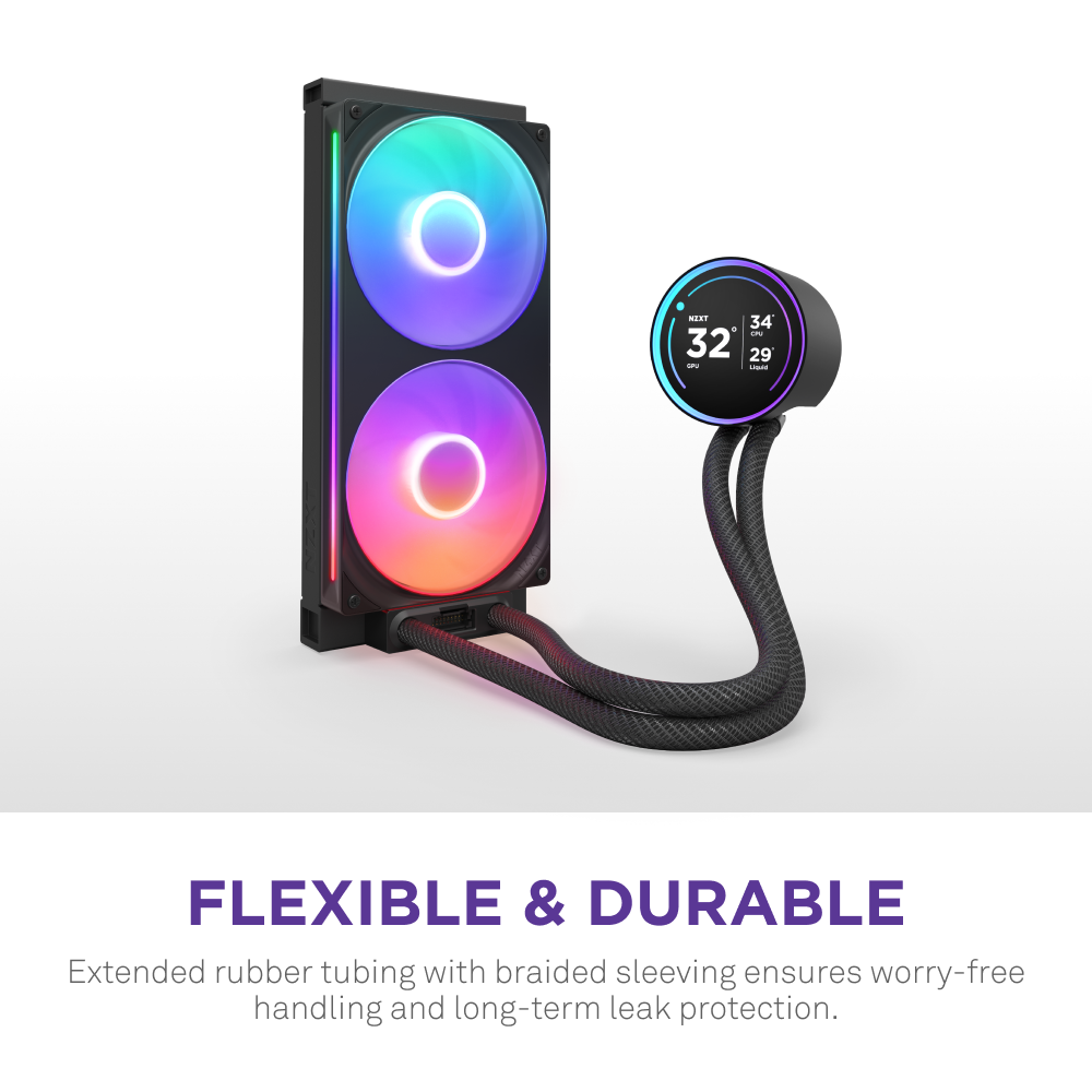 NZXT | Kraken Elite 280 RGB | 280mm AIO w/ IPS LCD & RGB
