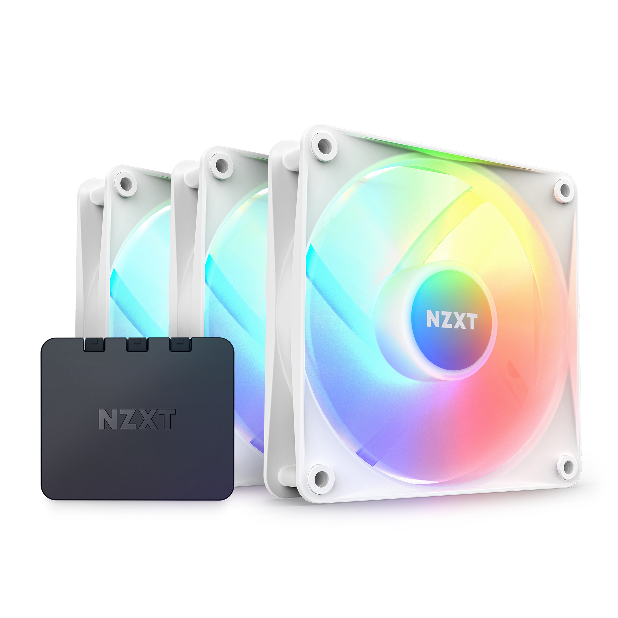 NZXT | F120 RGB コアファン トリプルパック | ゲーミングPC