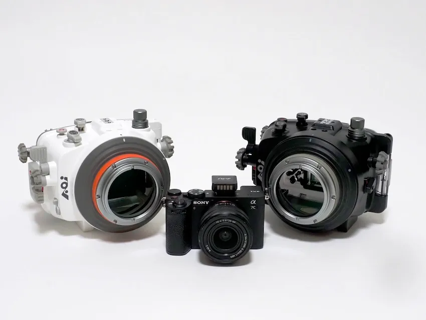 世界最小最軽量のSONY カメラ用水中ハウジング 「AOI UH-A7CⅡ