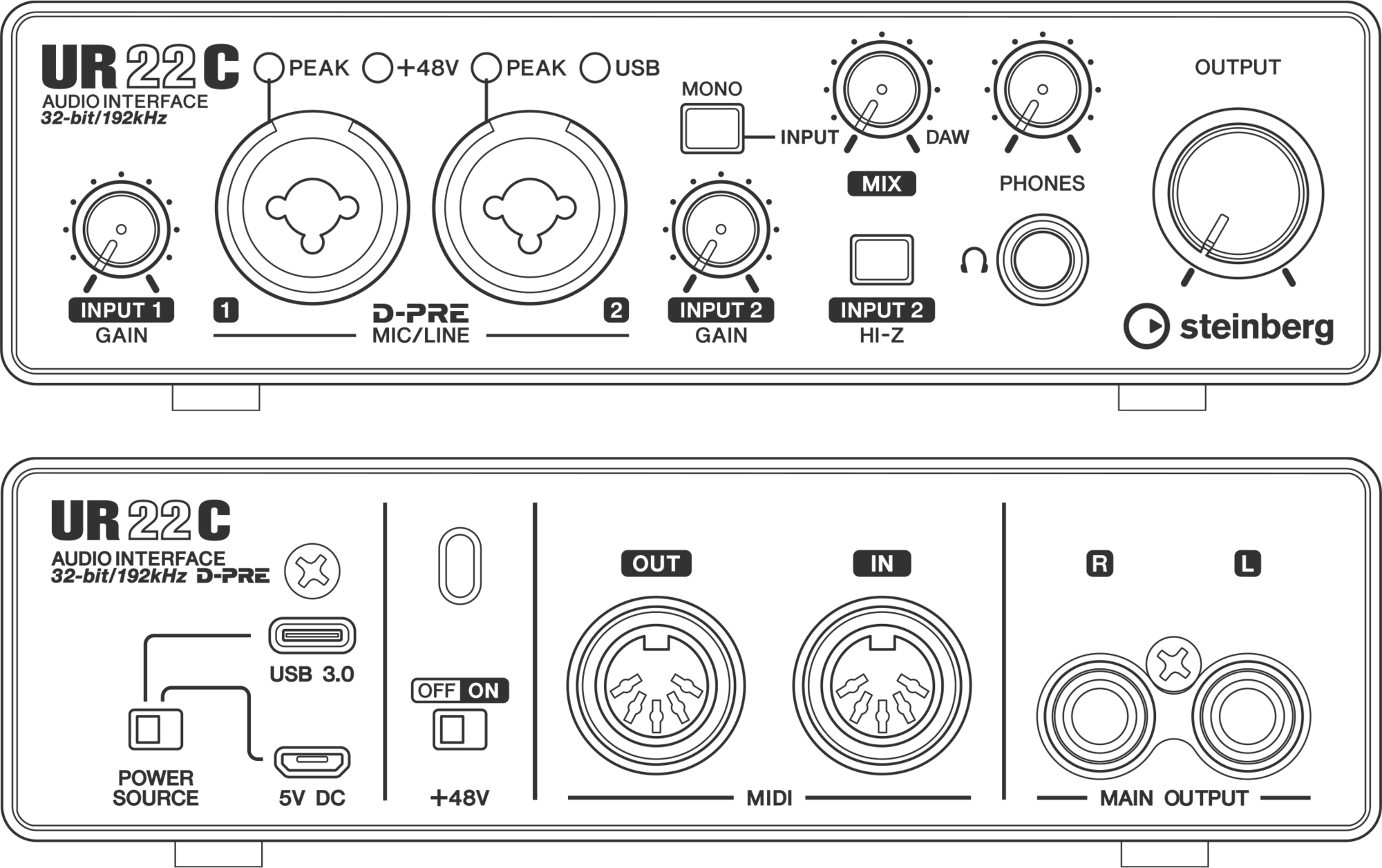 UR22C: The Perfect Portable Interface | Steinberg