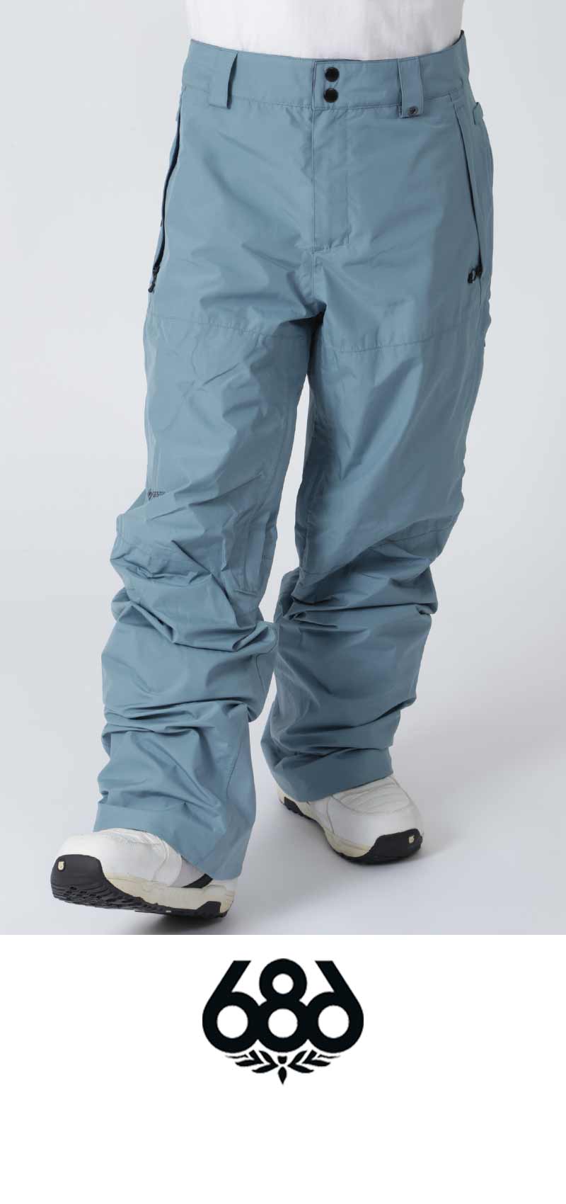 ノースフェイスGORE-TEXスノーボードパンツ サミットシリーズ ブルー