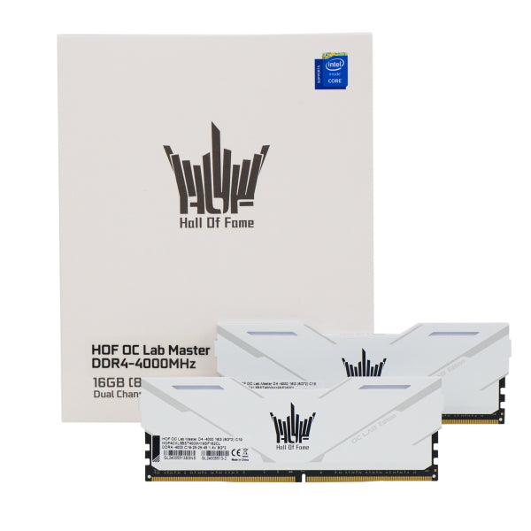 GALAX HOF OC Lab Master (DDR4-4000 CL19 8GB×2) / OVERCLOCK WORKS
