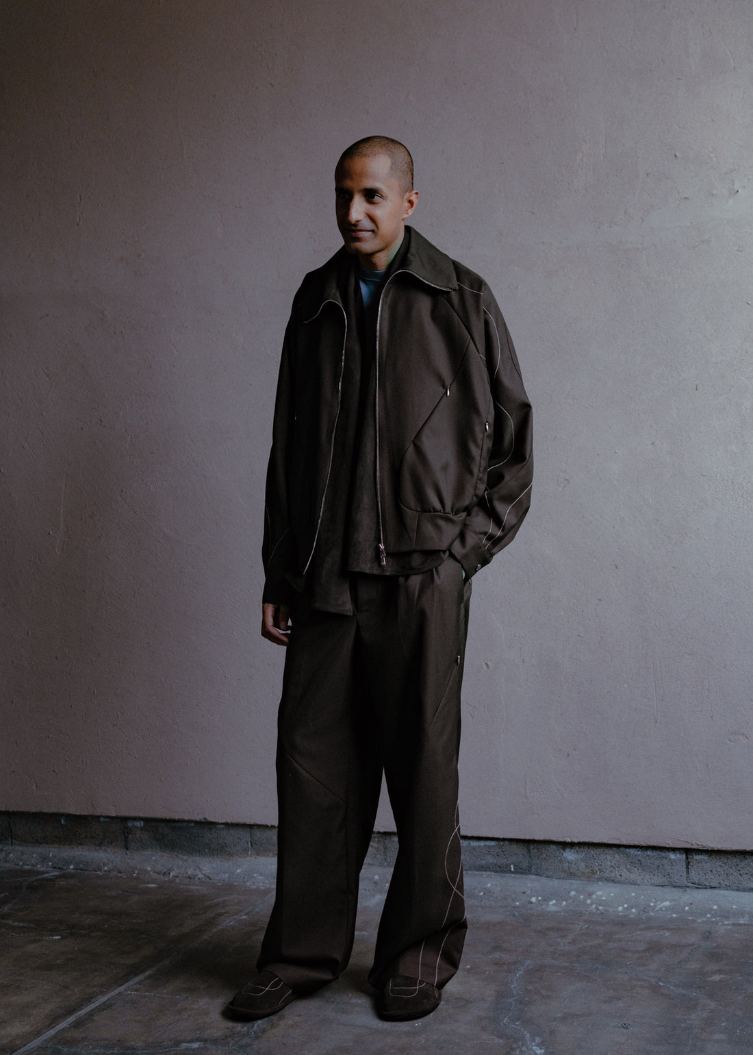 SUNLIGHT JACKET (BROWN) | OAO（オーエーオー）は「人間らしい体験を