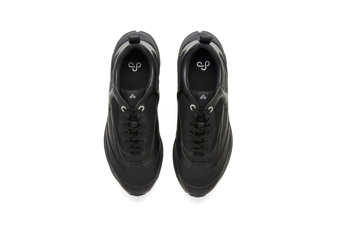 OAO公式ストア】THE CURVE 1 Black (ザカーブワン) | レザースニーカー