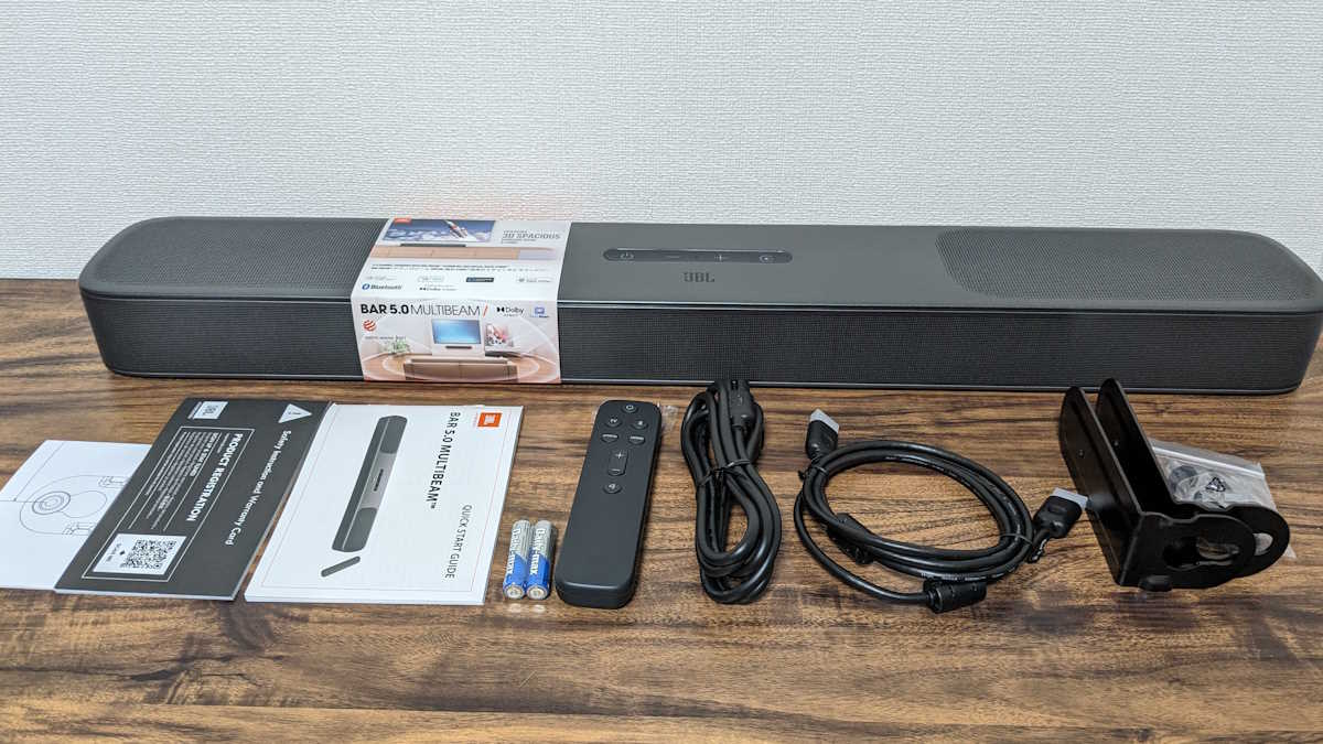 JBLのサウンドバー「Bar 5.0 MultiBeam」の良いところと悪いところ