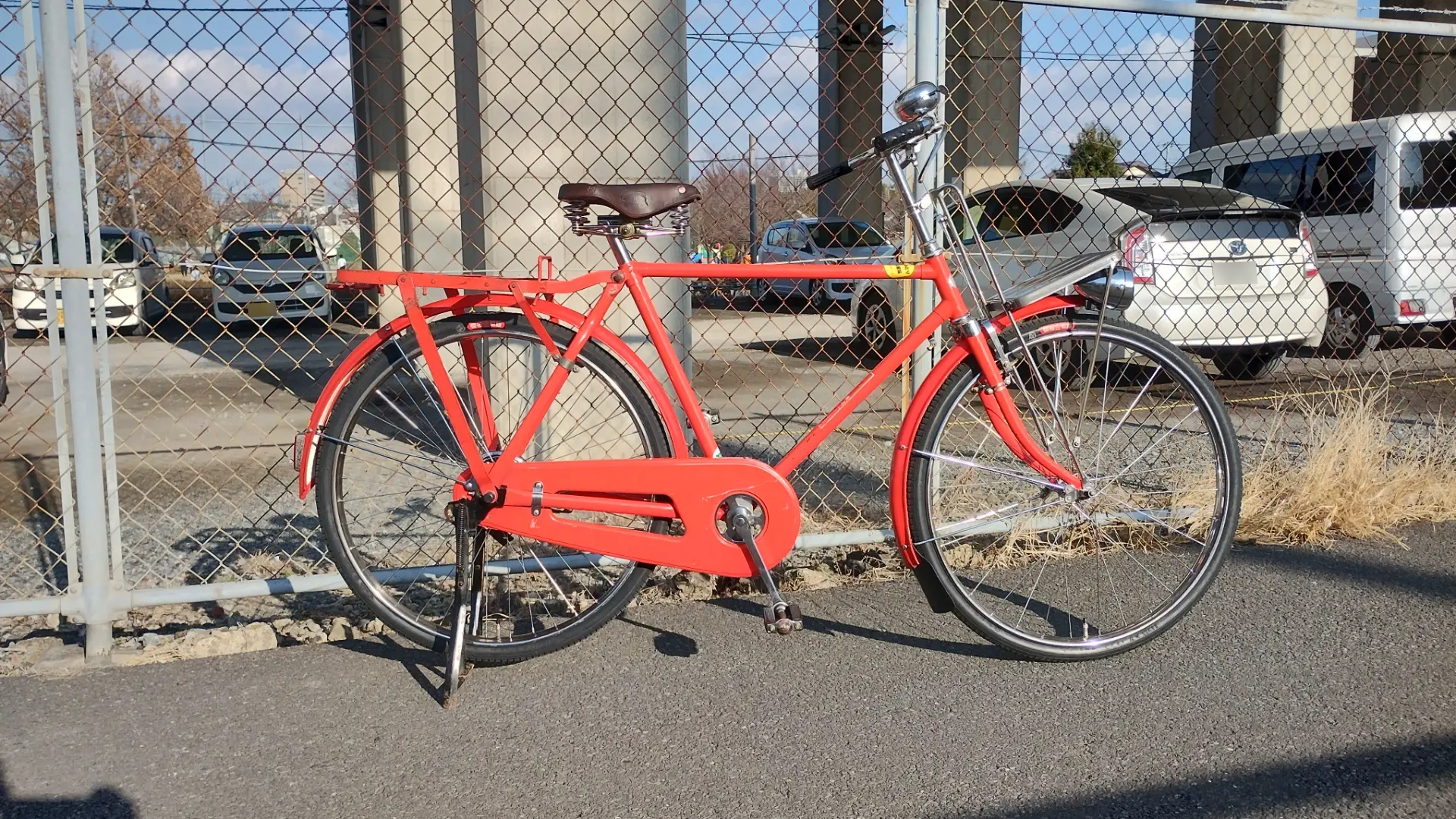 郵政自転車 丸石（宮田）1994年製の紹介と各部画像 – 御部スクラ