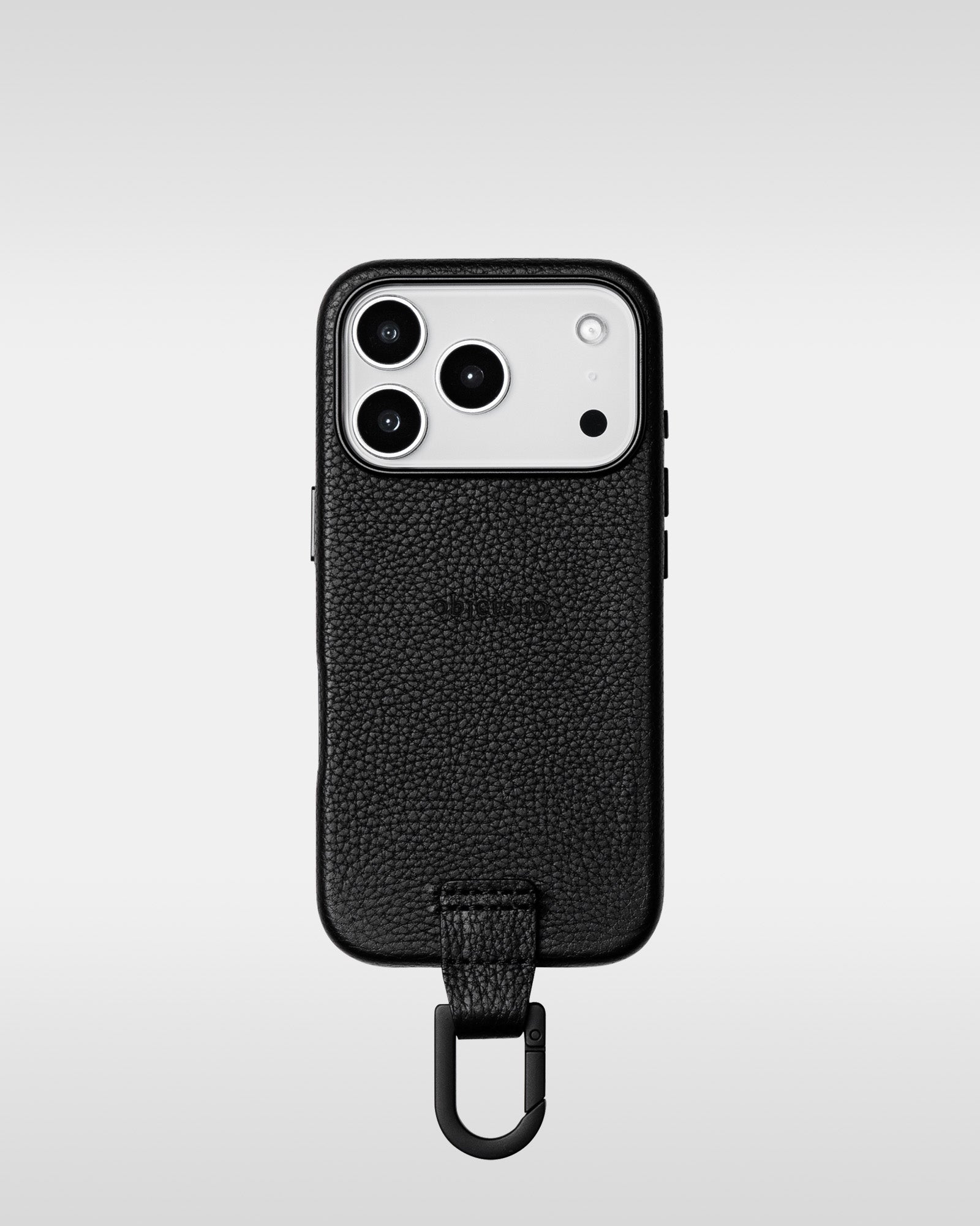 レザー製 iPhoneケース セット / ストラップ付スマホケース / スマホ