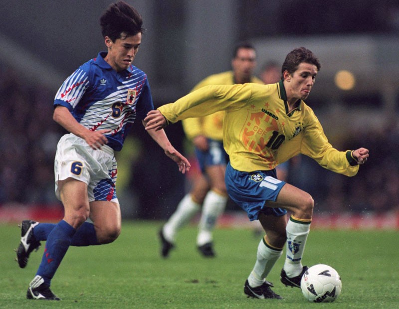 1994ブラジル代表、UMBRO時代最後の「4つ星アウェイユニフォーム」（Qoly）