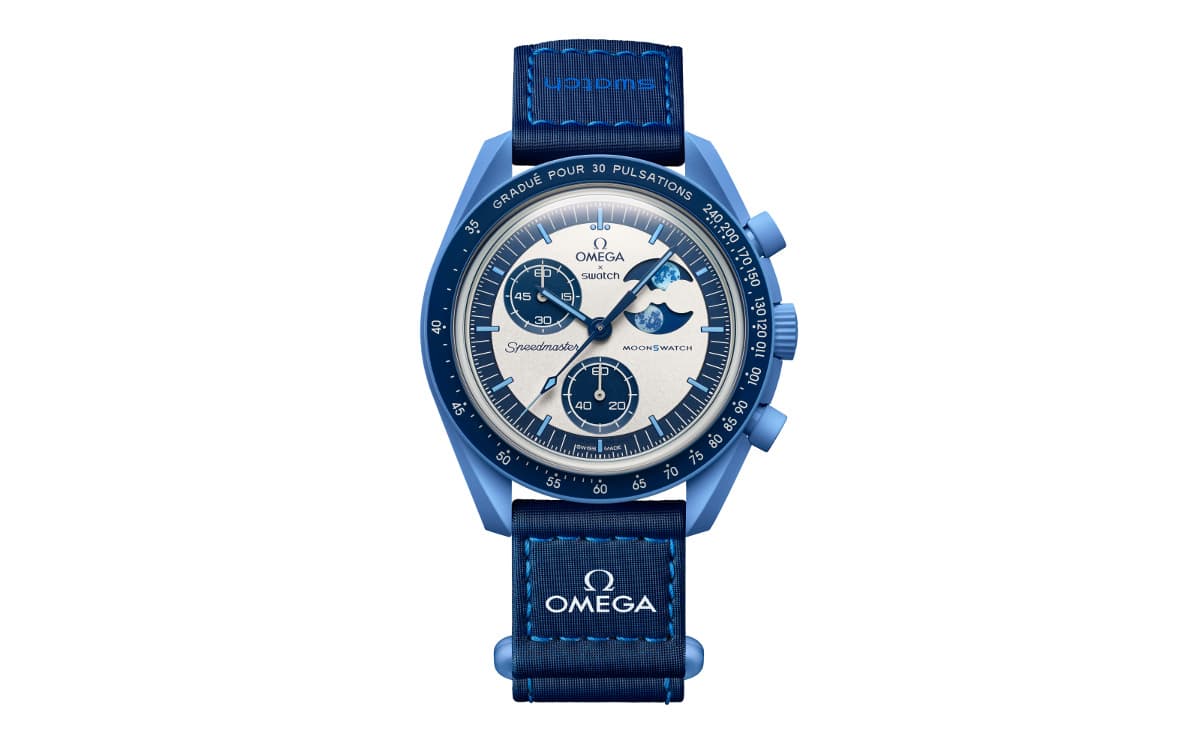 オメガ×スウォッチがコラボ！スーパーブルームーンと夏の祭りの雰囲気
