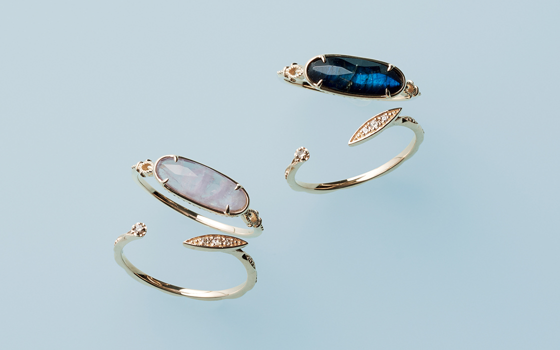 アガット〟のオープンリングで手元にフレッシュな抜け感を…♡ | Oggi.jp