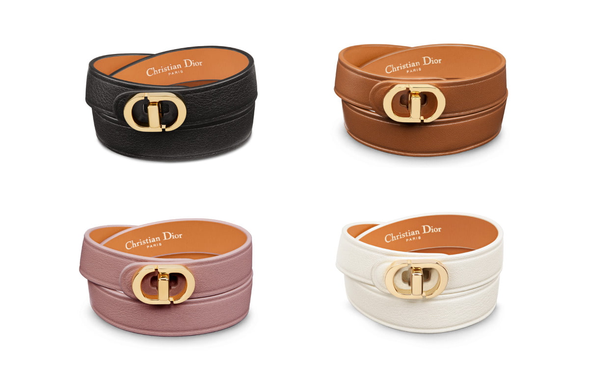 ディオールからCDロゴ入りの二重巻きブレスレットが登場♡ | Oggi.jp
