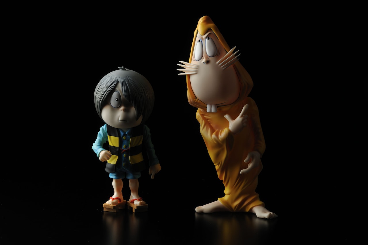 鬼太郎とねずみ男の限定フィギュア、予約受付中 - コミックナタリー