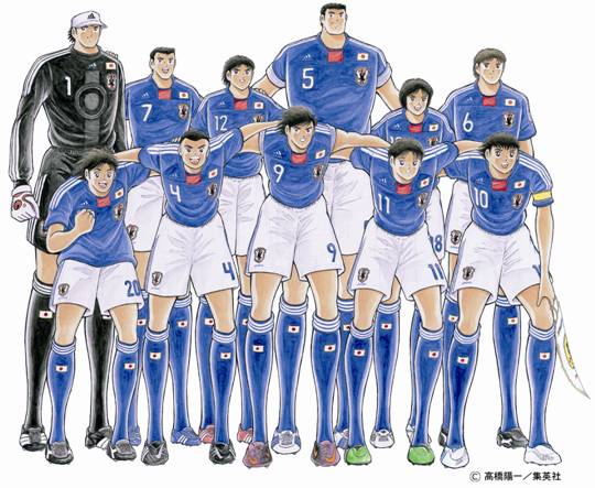 高橋陽一、キャプテン翼30周年コンピにジャケ描き下ろし - コミック