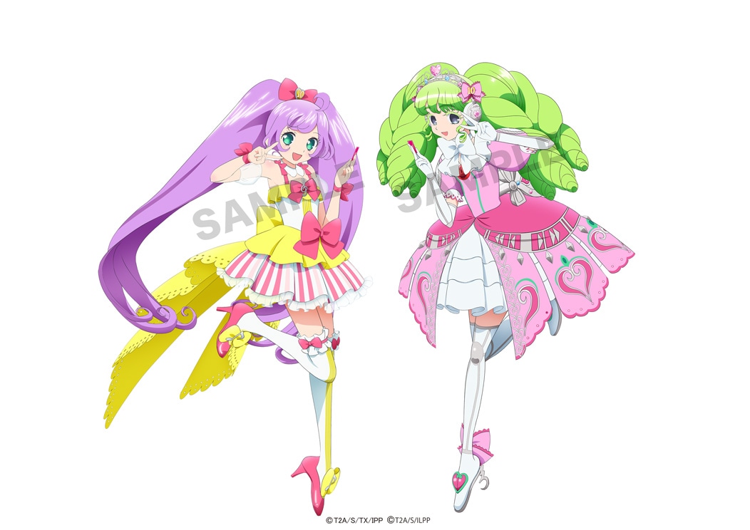 左から真中らぁら、ファルル。 [画像・動画ギャラリー 17/21