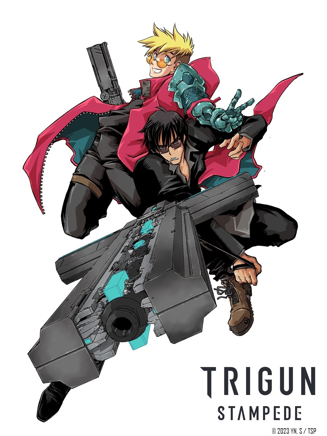 アニメ「TRIGUN」完結編タイトル決定、内藤泰弘のヴァッシュ＆ニコラス