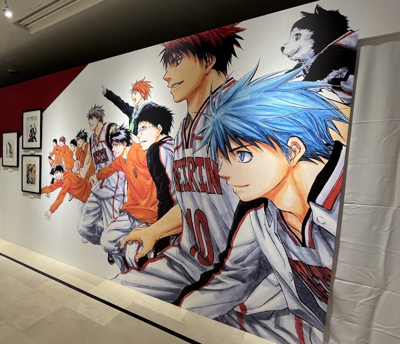 黒子のバスケ 15th ANNIVERSARY EXHIBITION」より。 [画像ギャラリー 8