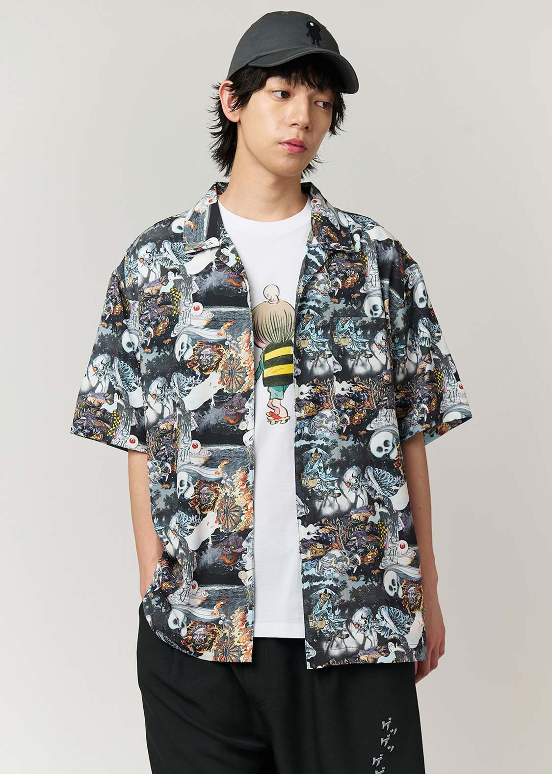 ぬりかべ｜ポリトロビッグシルエット半袖シャツ」 [画像ギャラリー 10