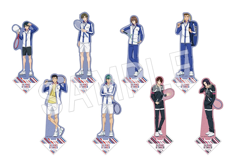 アニメ「テニスの王子様」20周年ショップ、青学と不動峰の描き下ろし