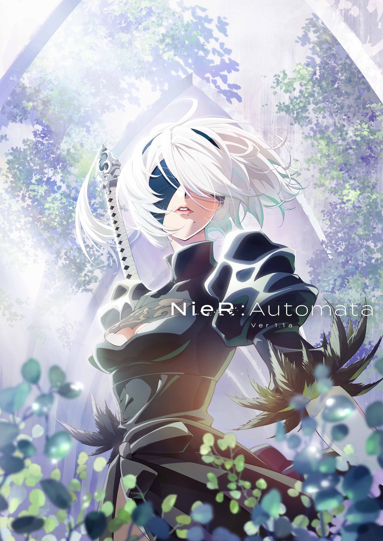 TVアニメ「NieR:Automata」来年1月放送開始、2B＆9Sのビジュアル