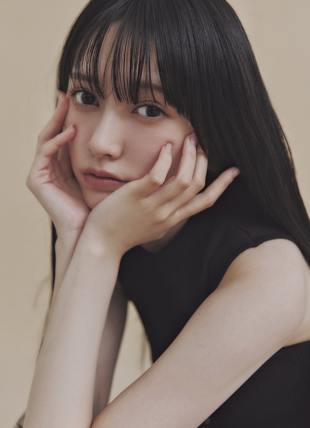 乃木坂46池田瑛紗、川崎桜、冨里奈央の美しさを生かしたスタジオカット