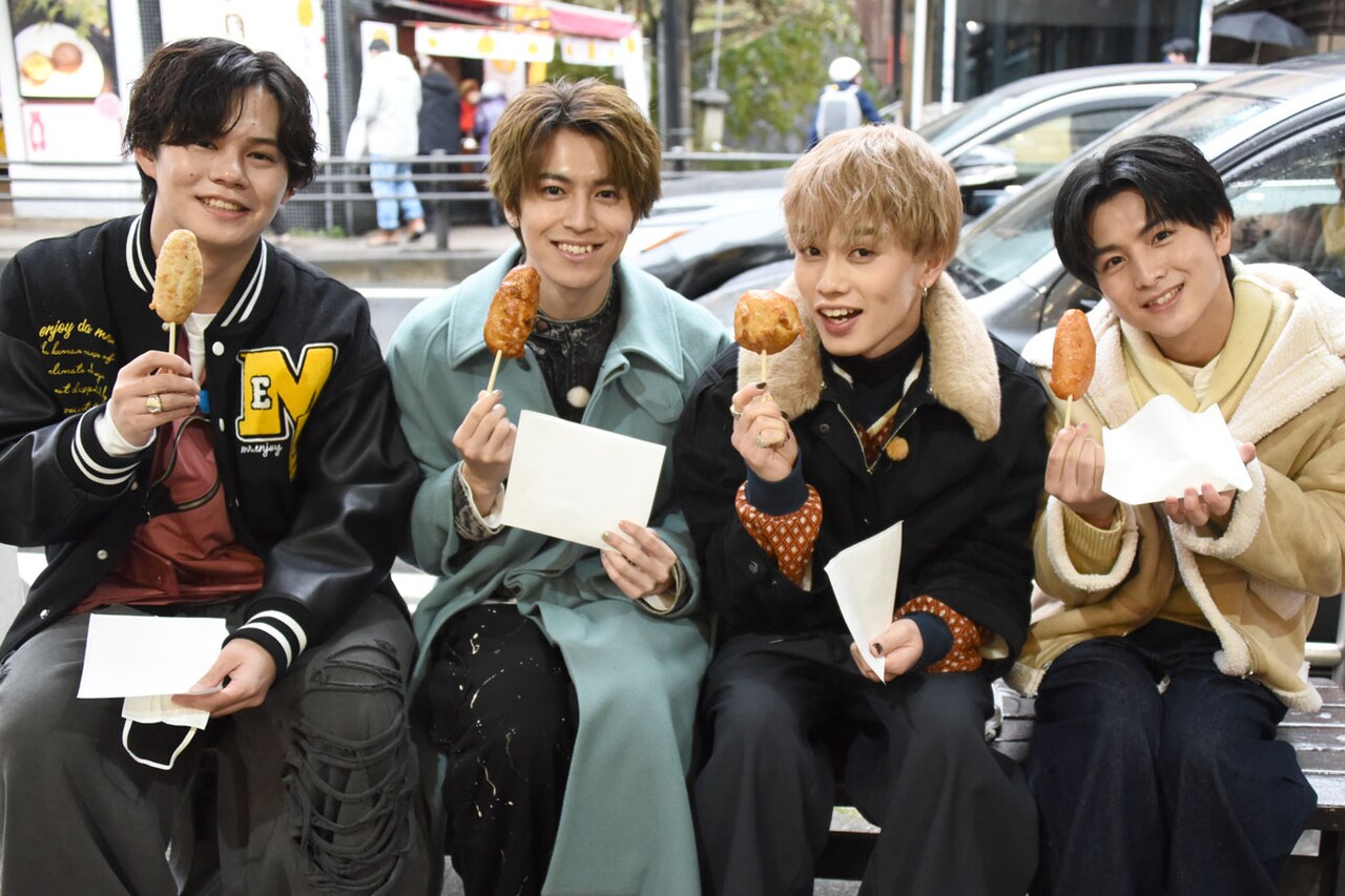 カイチームの（左から）カイ、タカシ、マサヒロ、ハル。 [画像