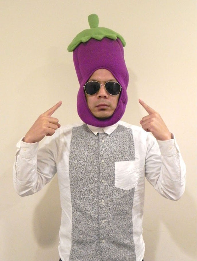 あなたも「なすびくん」になれる！天竺鼠川原こだわりのかぶり物が商品