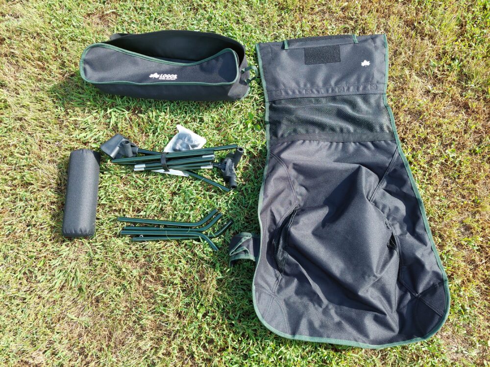 商品レビュー】ロゴスの4WAY 7075バケットチェアが組み立て簡単で