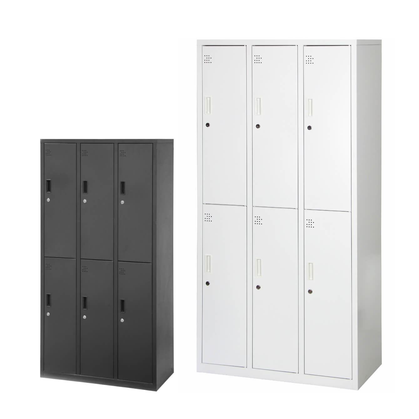 スチールロッカー6人用 | オリジナルオフィス家具の通販‐おまかせオフィス