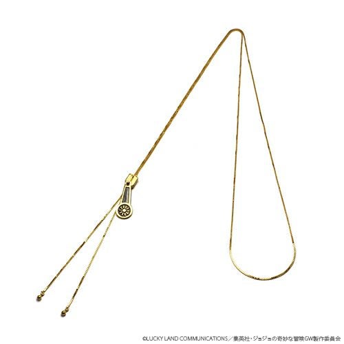 JJO018)ジョジョの奇妙な冒険 黄金の風ジッパーネックレス
