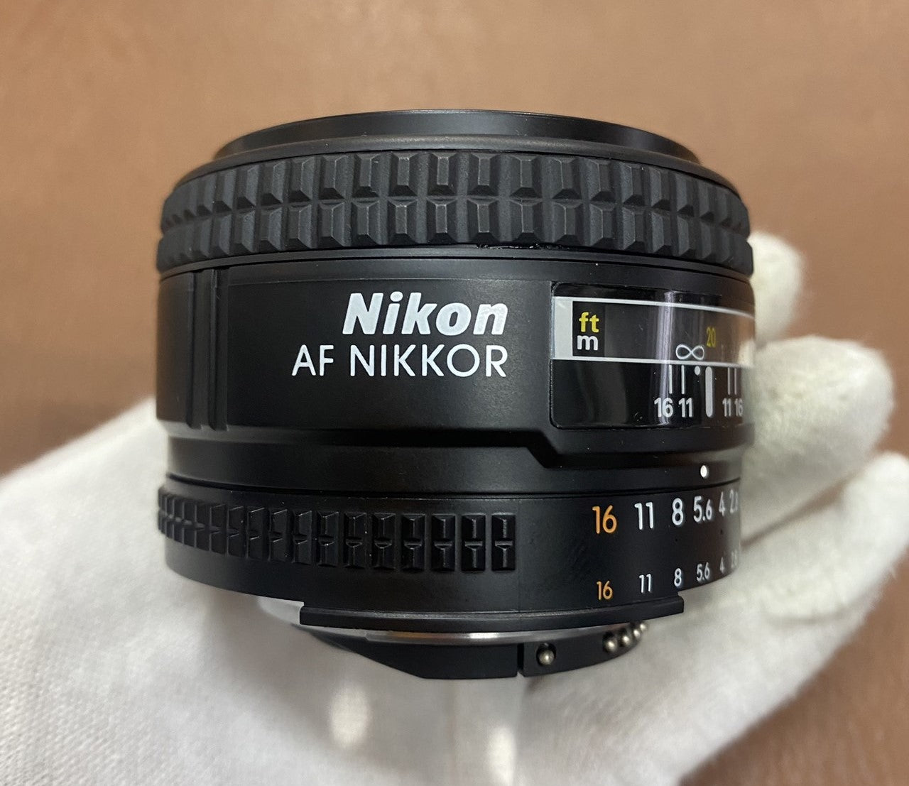 Nikon Ai AF Nikkor 50mm F1.4D フード付き – まるかめら