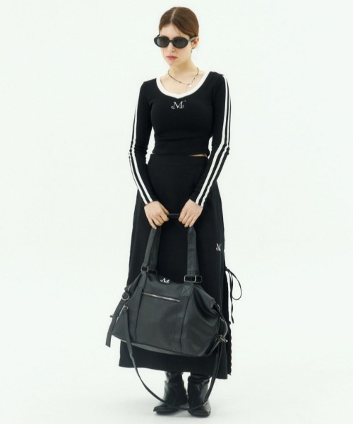 A'GEM/9 × .kom 『MUCENT/ムーセント』PRIME WRINKLE LEATHER TOTE BAG