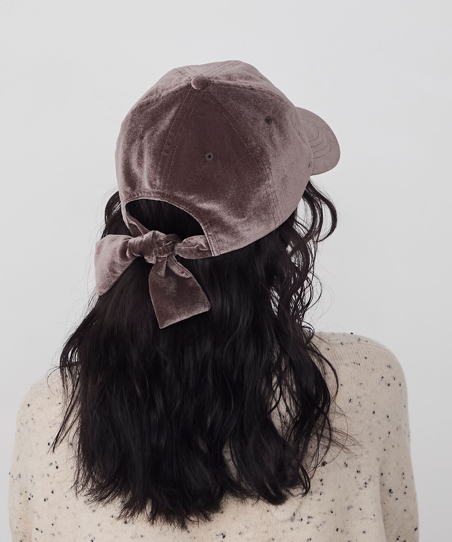 forksy.】ベロアバックリボンキャップ forksy.│MONO-MART [モノマート