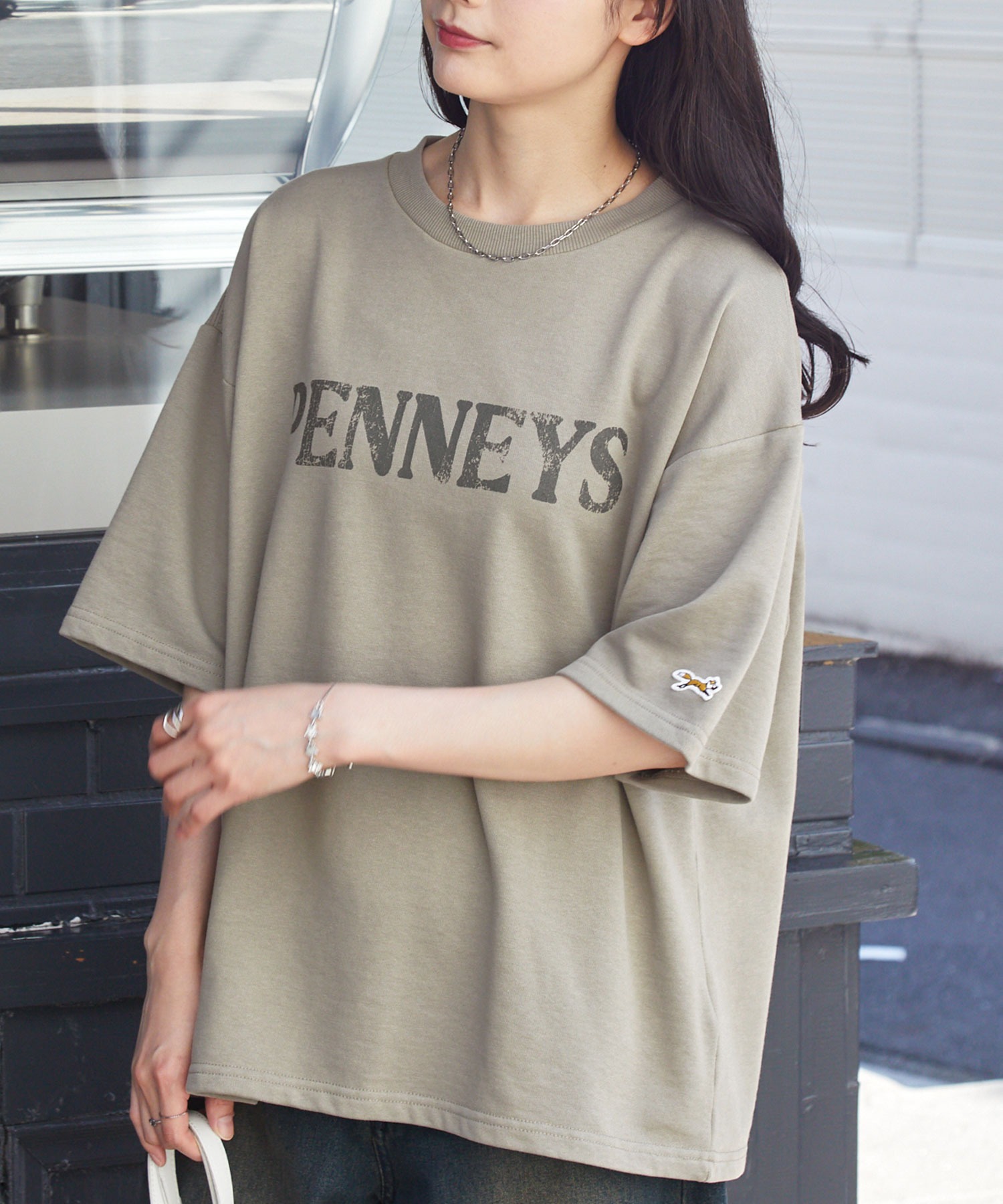 PENNEYS/ペニーズ 別注 THE FOX ロゴ ヴィンテージスノーウォッシュ