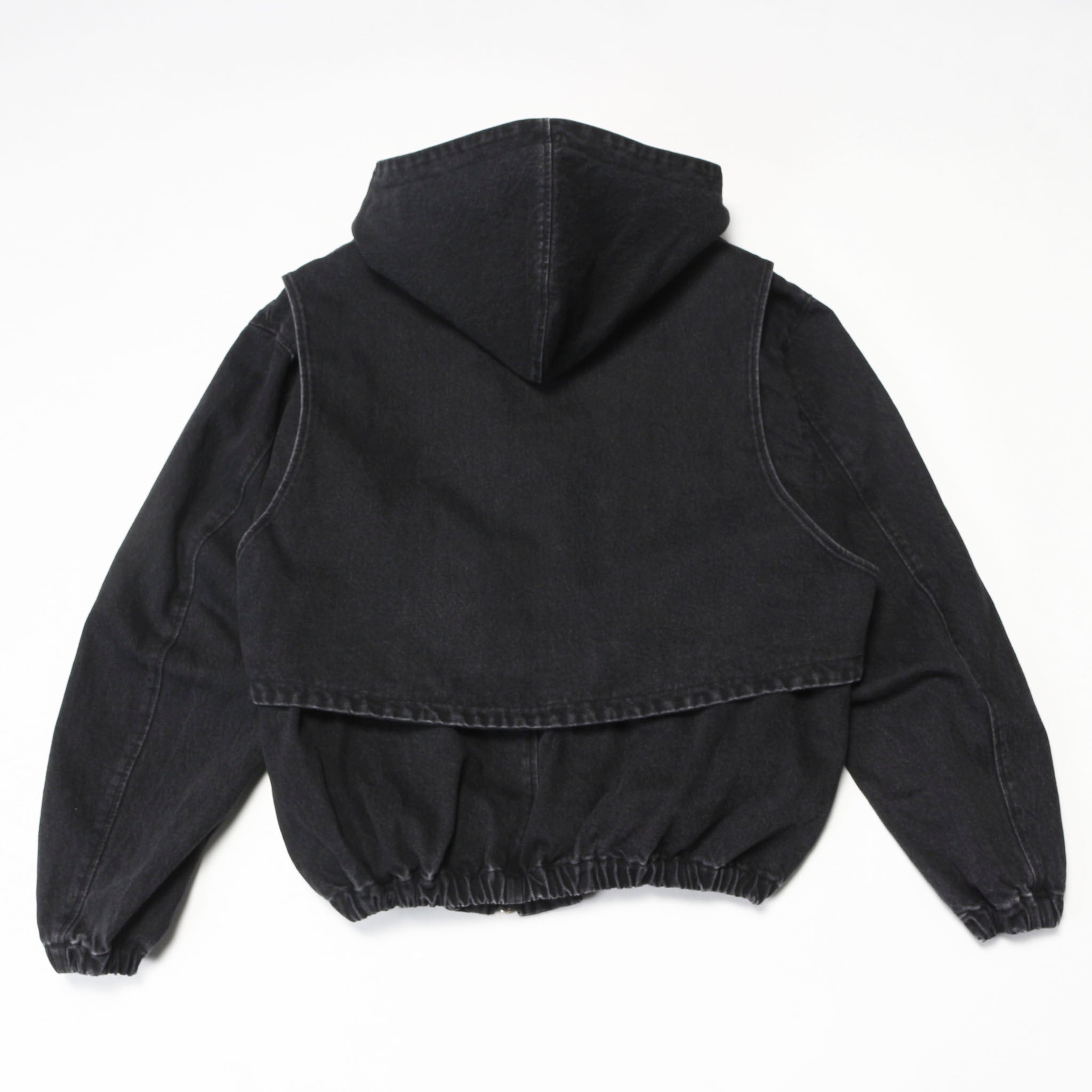 Kaval hoodie blouson sharkskin washer