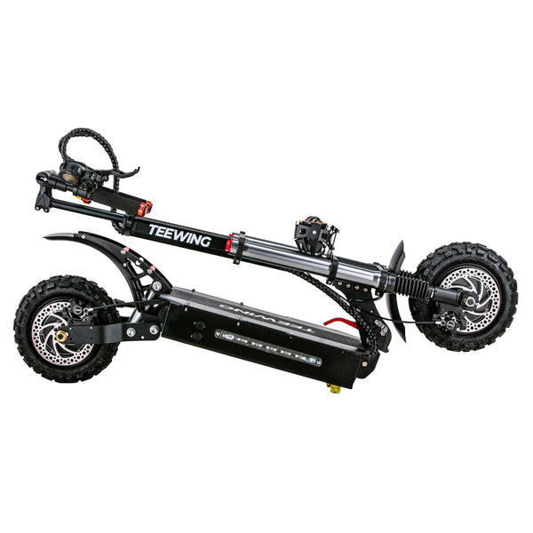 X4 5600W Dual Motor Folding Electric Scooter – OKIDAS