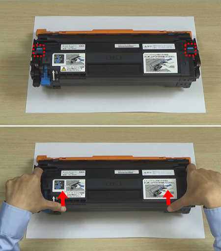 OKI |【動画】イメージドラムを交換したい。（B822, B833, B842, B843)