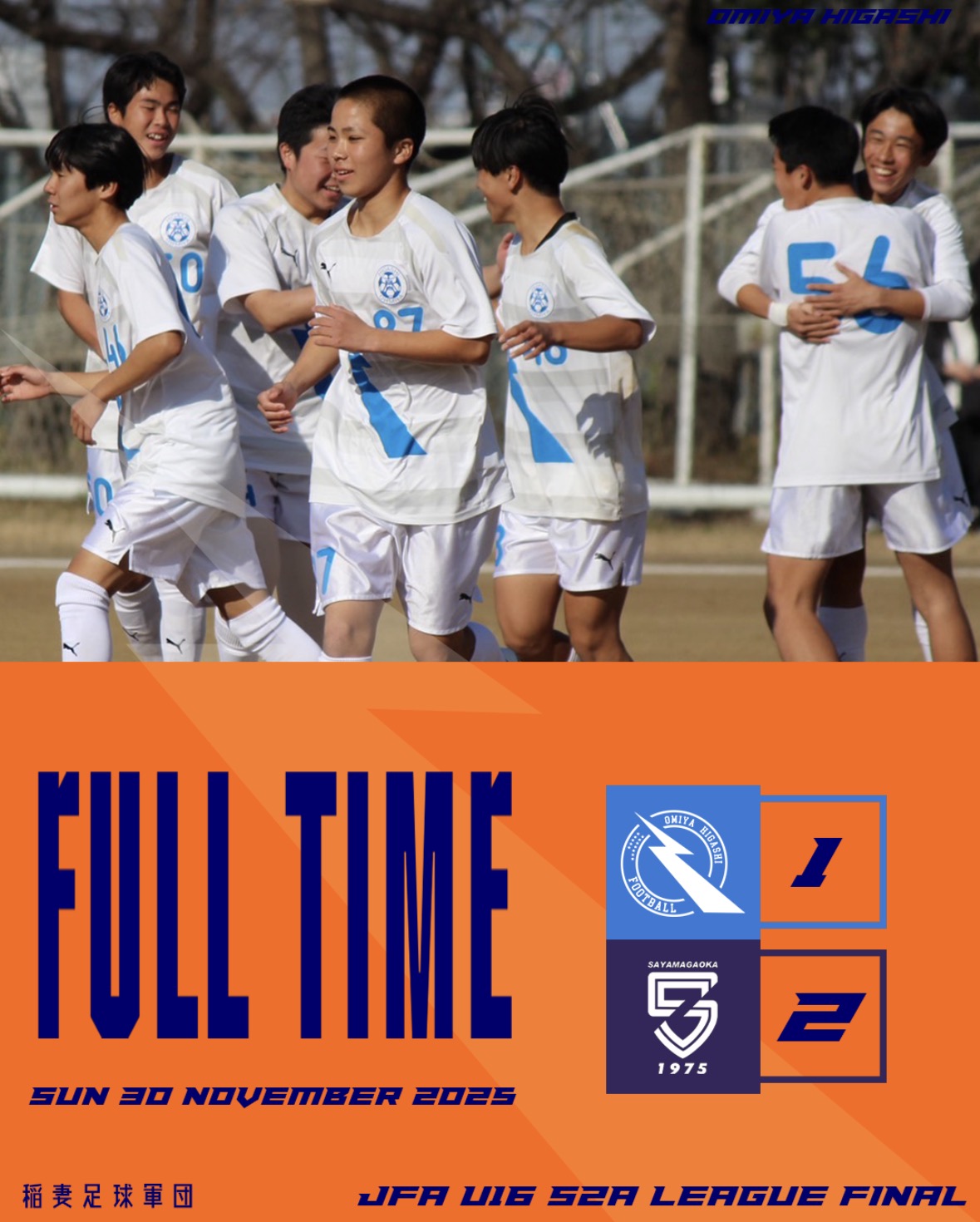 サッカー部(男子) - 埼玉県立大宮東高等学校