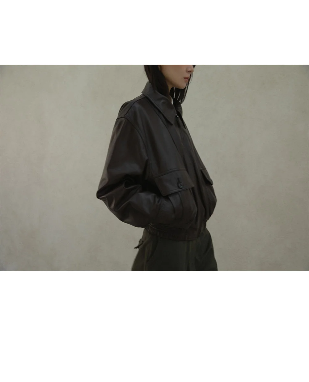 A2 lambskin jacket | OHOTORO