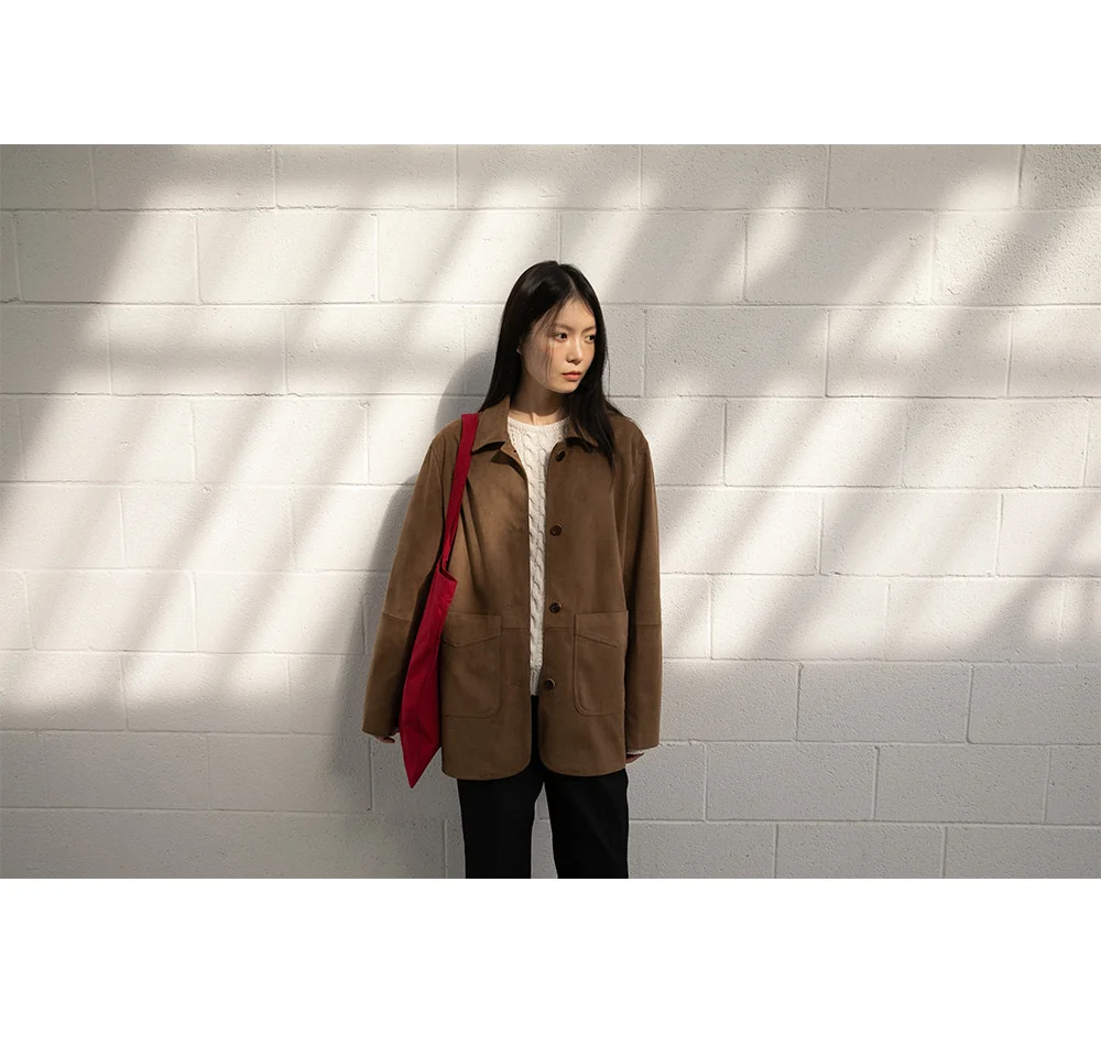 henry suede jacket | OHOTORO