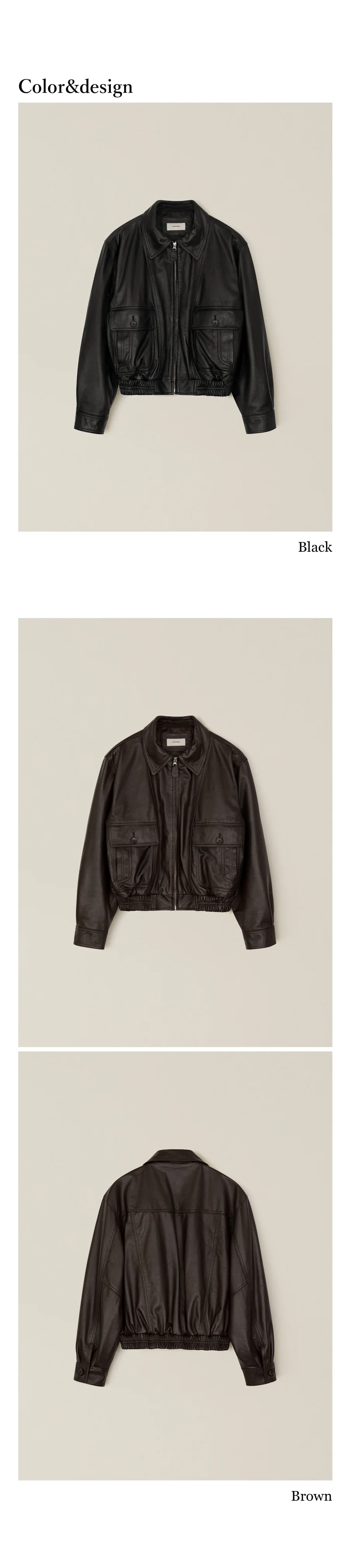 A2 lambskin jacket | OHOTORO