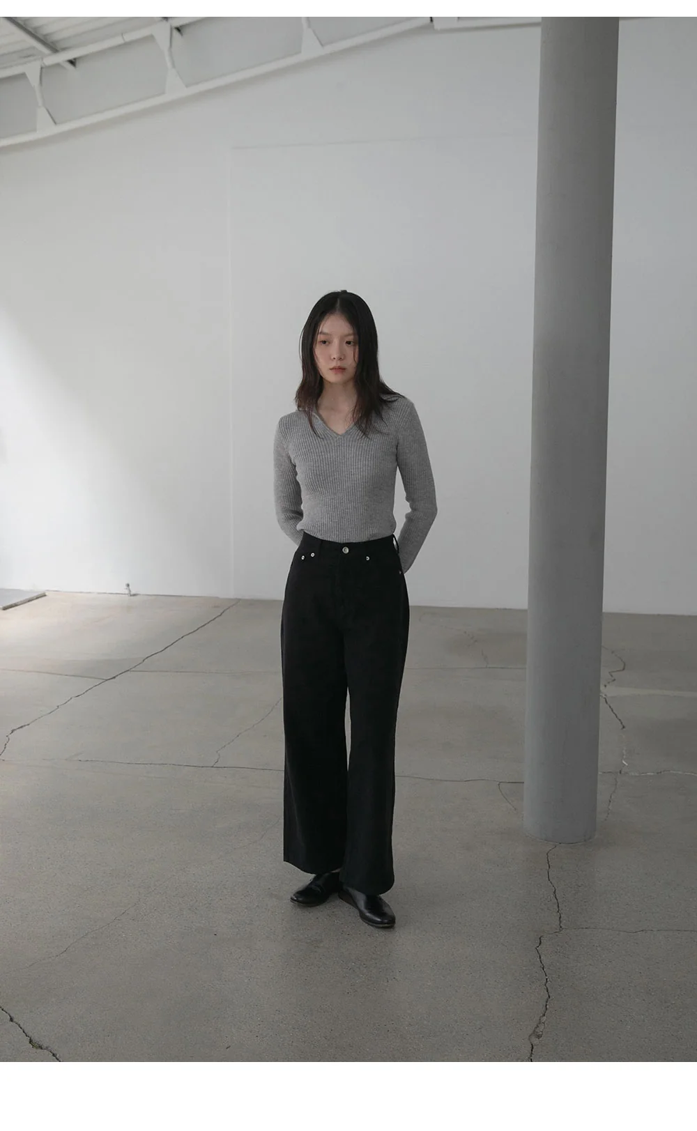 brushed washing jeans | OHOTORO