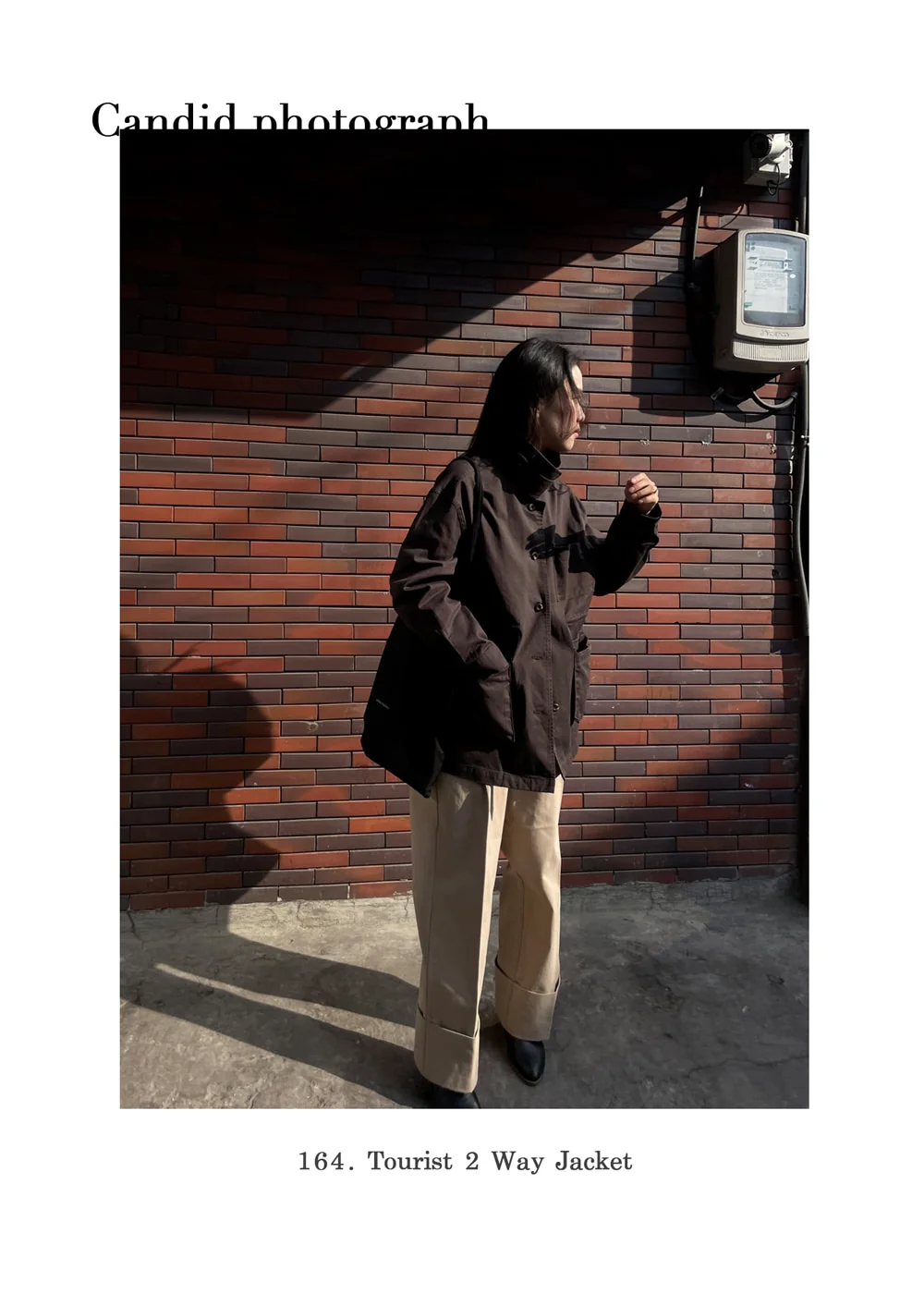 tourist 2 way jacket | OHOTORO