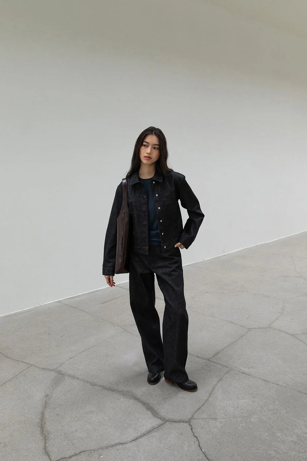 loom indigo jeans | OHOTORO