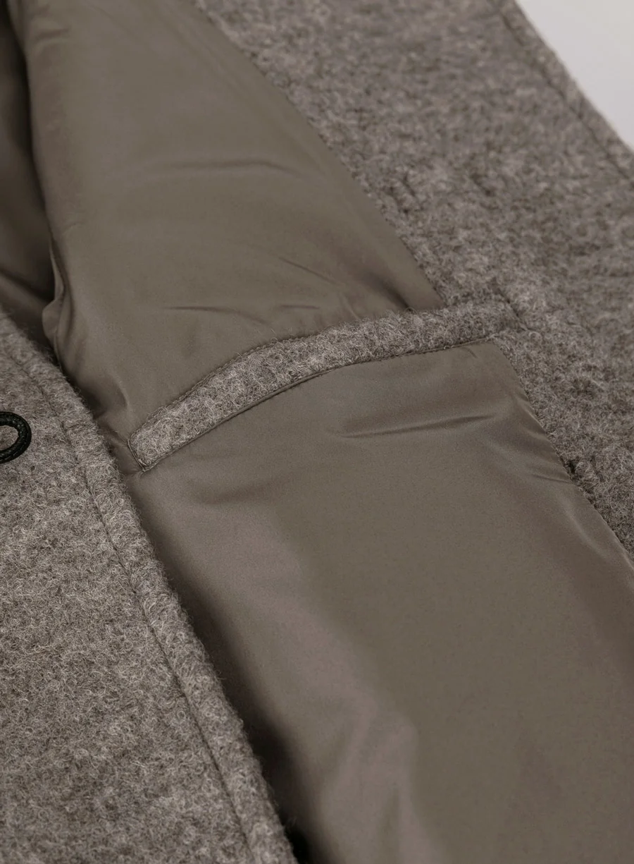 oriental duffle coat | OHOTORO