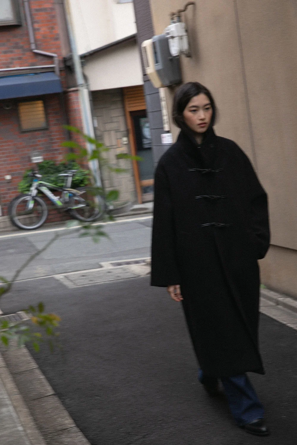 oriental duffle coat | OHOTORO