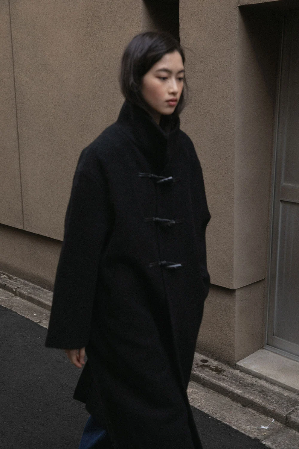 oriental duffle coat | OHOTORO